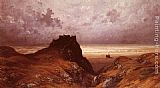 Famous Isle Paintings - Castle on the Isle of Skye